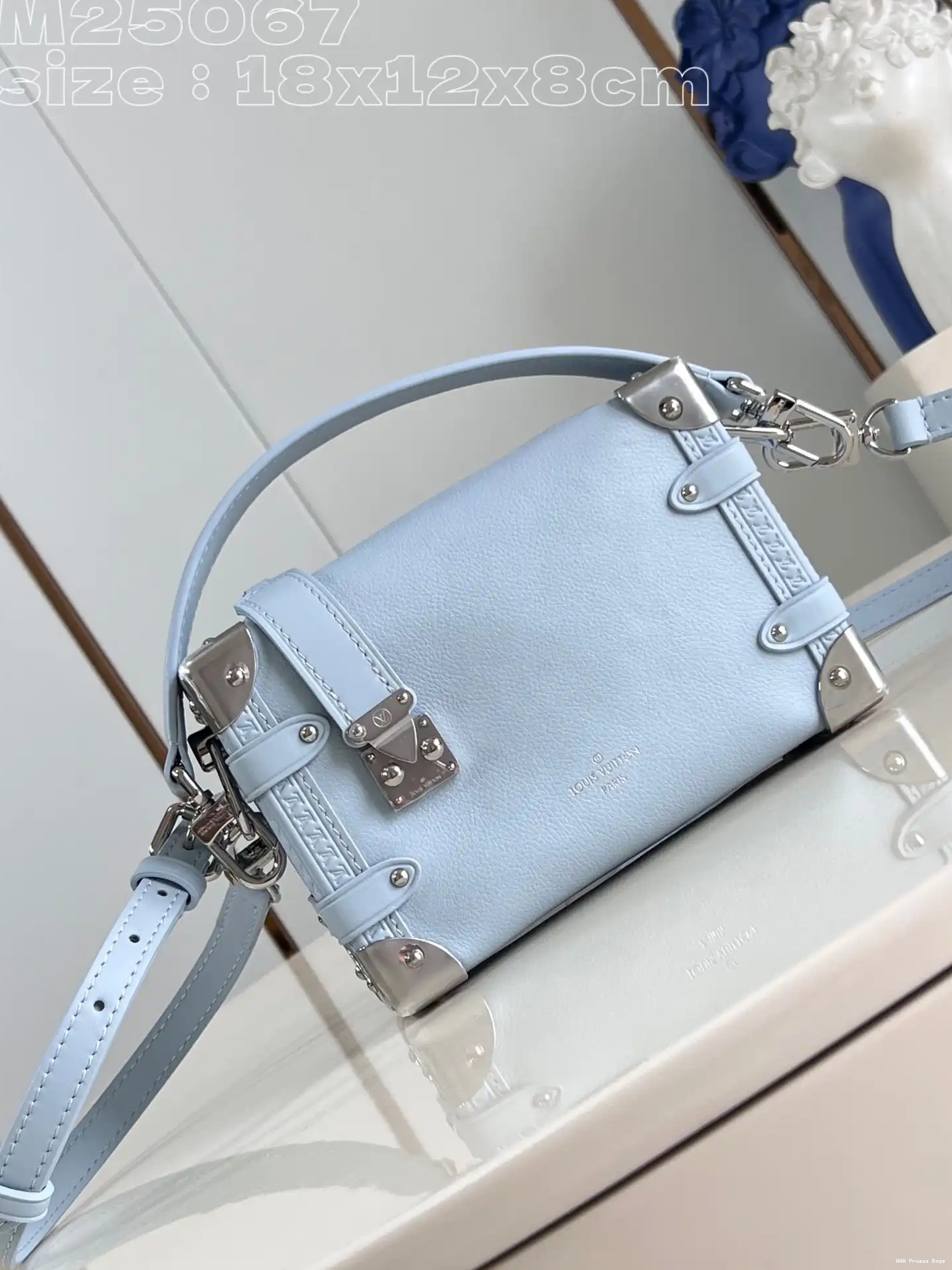 AAA Pruses Bags LOUIS Trunk PM-18*12.5*8CM VUITTON Side 0629